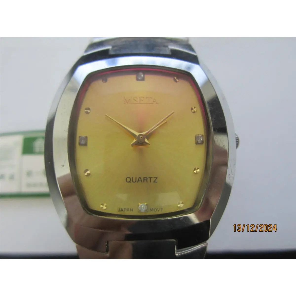 Swatch Men`s Mseta Watch Quartz S/ S Stainless Blue