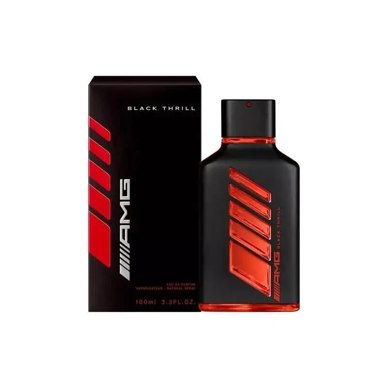 Mercedes-benz Amg Black Thrill Eau de Parfum For Men 3.3 Fl. Oz. / 100ml New by Mercedes-Benz