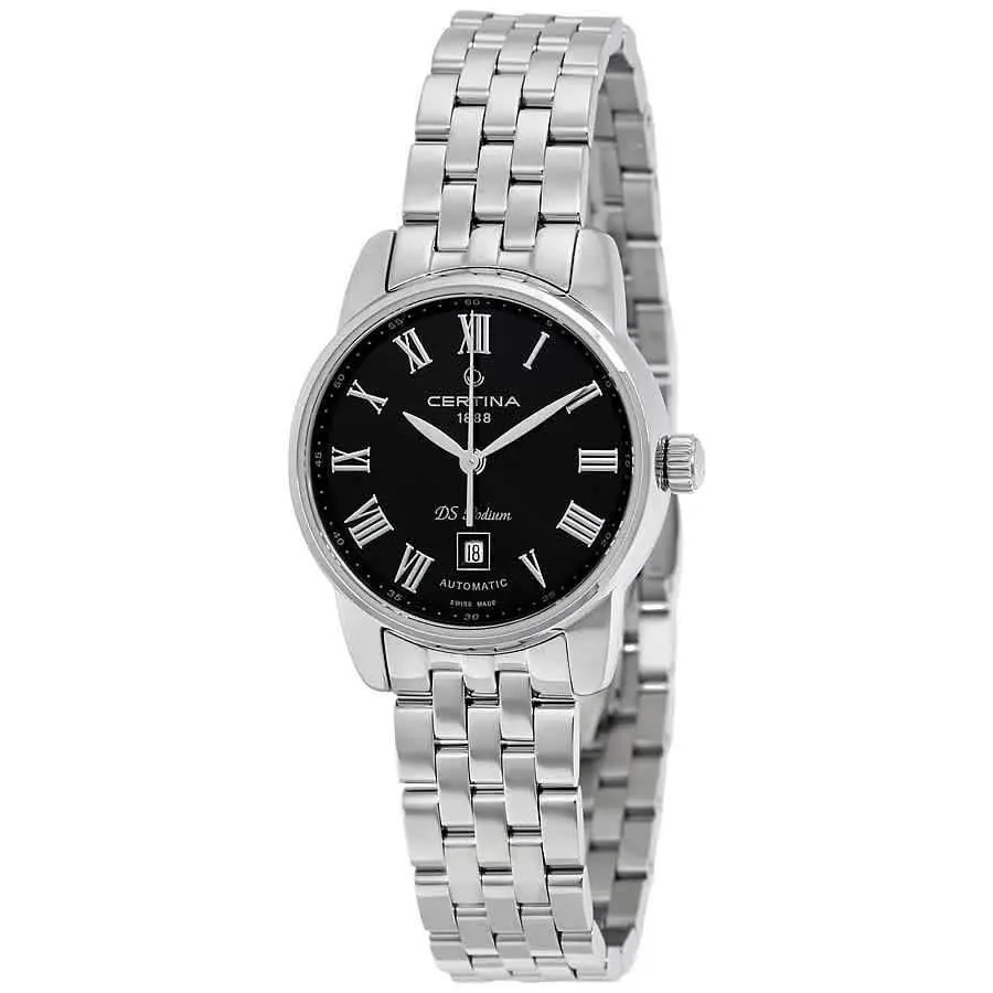 Certina DS Podium Automatic Black Dial Ladies Watch C001.007.11.053.00