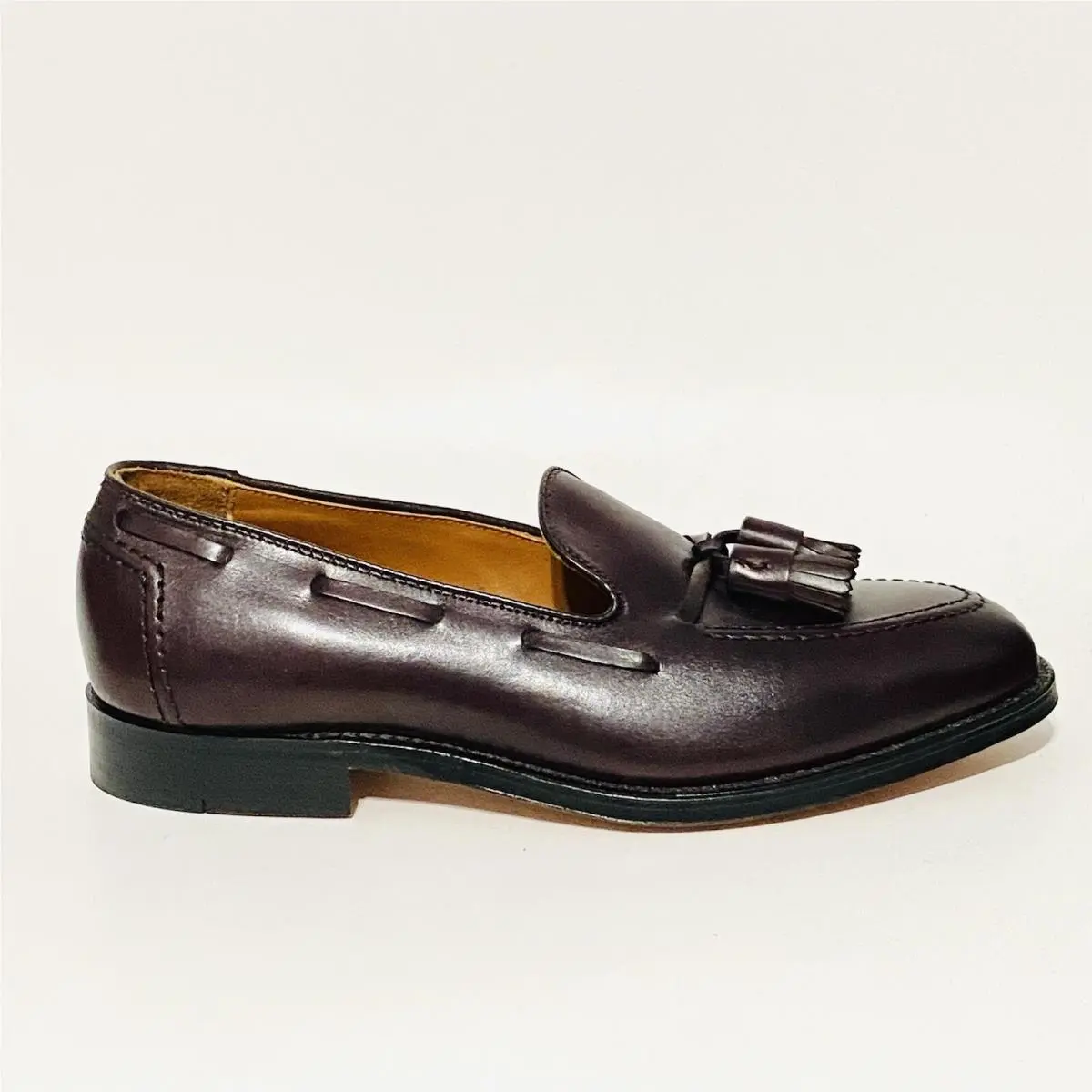 Brooks Brothers Alden Leather Tassel Loafers Cordovan Dress Shoes Men’s 8 A