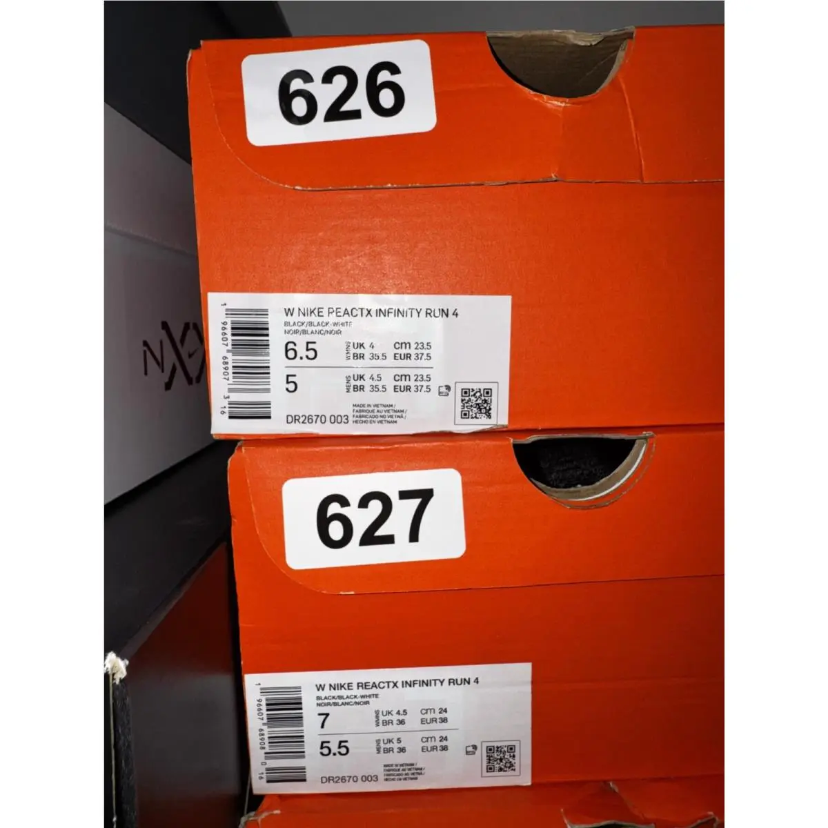 Nike shoes - Nike ReactX Infinity Run 4 - DR2670-003 - Black 10