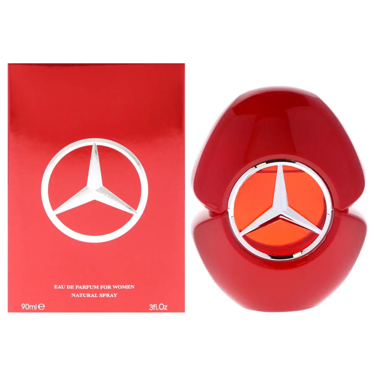 Mercedes Benz Woman Red by Mercedes-benz For Women - 3 oz Edp Spray by Mercedes-Benz