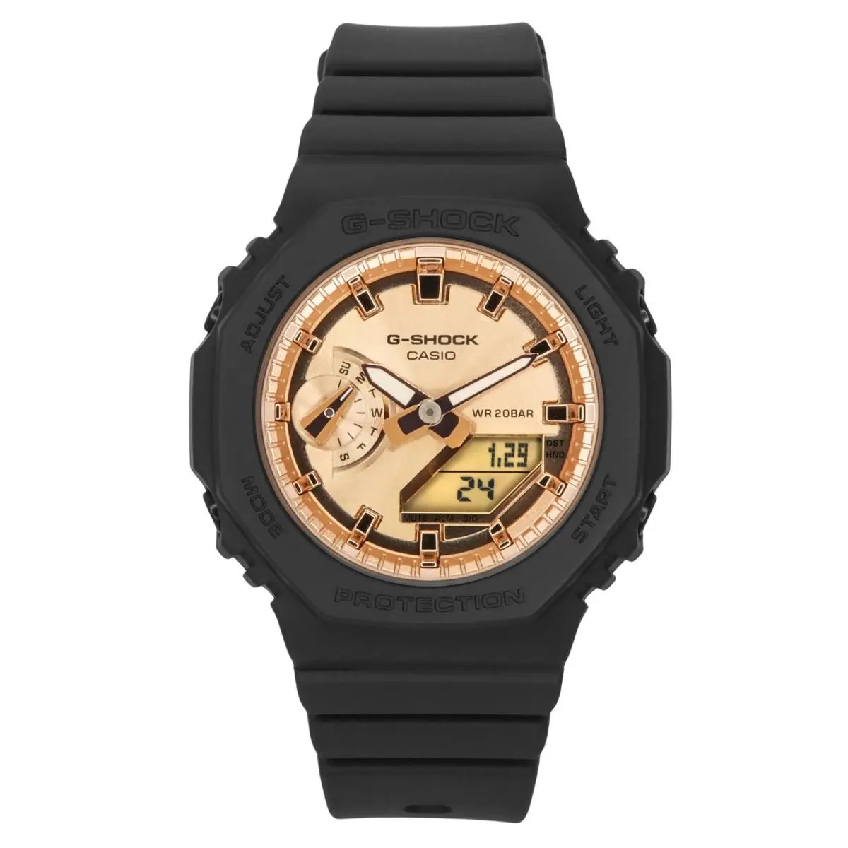 G-shock Rose Gold Dial Sports Quartz Women`s Ladies Watch GMA-S2100MD-1A by Casio