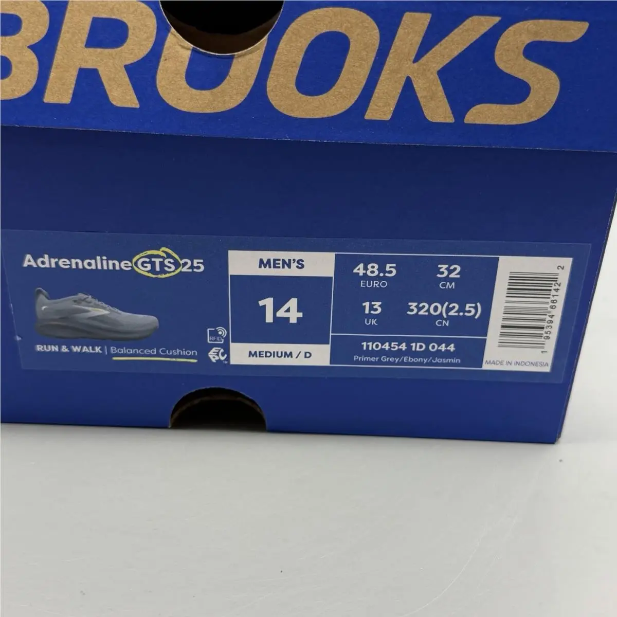 Brooks shoes - Brooks Adrenaline GTS 25 - Adrenaline GTS - 1104541D044 - Gray (UPC: 0197298911931) 12