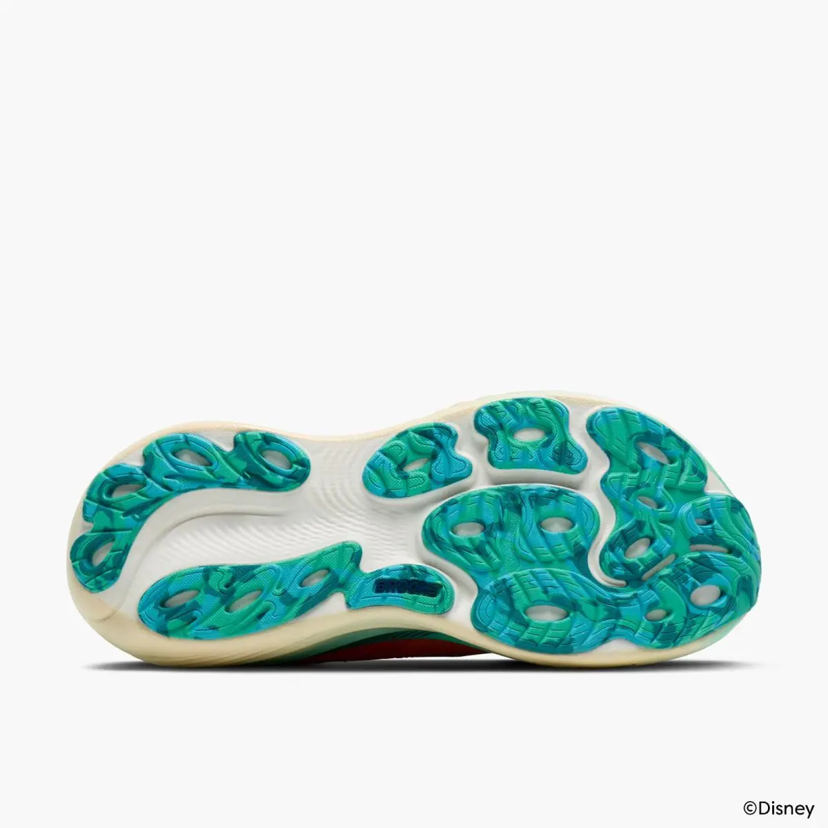 Brooks shoes - Adrenaline GTS 25 Moana Run Disney - Orange / Blue / Yellow (UPC: 195394924756) 8