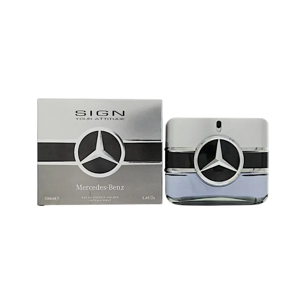 Mercedes Benz Your Attitude by Mercedes Benz Box For Men 3.4 Oz Eau De Toilette by Mercedes-Benz