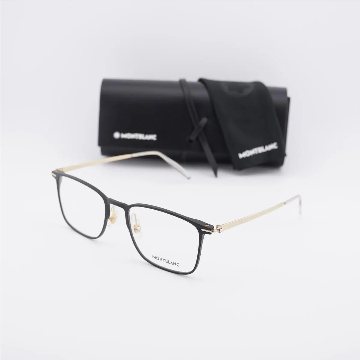 Montblanc MB0193O 002 Black/gold 55mm Eyeglasses