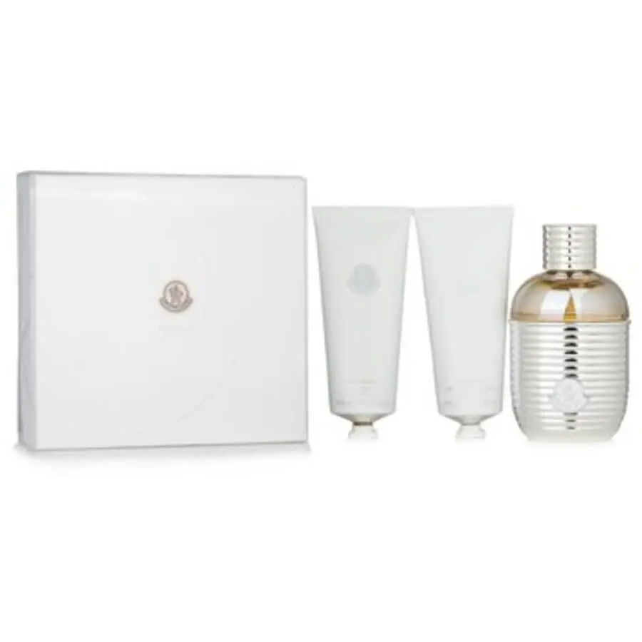 Moncler Ladies Pour Femme 3pcs Edp Gift Set Fragrances 3386460135740