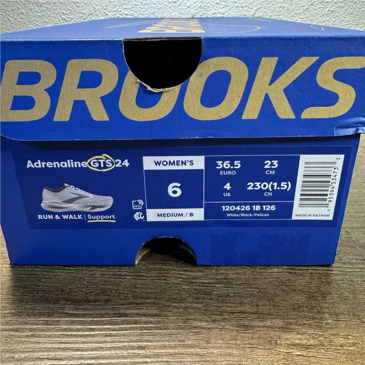 Brooks shoes - Brooks Adrenaline GTS 24 - Adrenaline GTS - 1204261B126 - White 0
