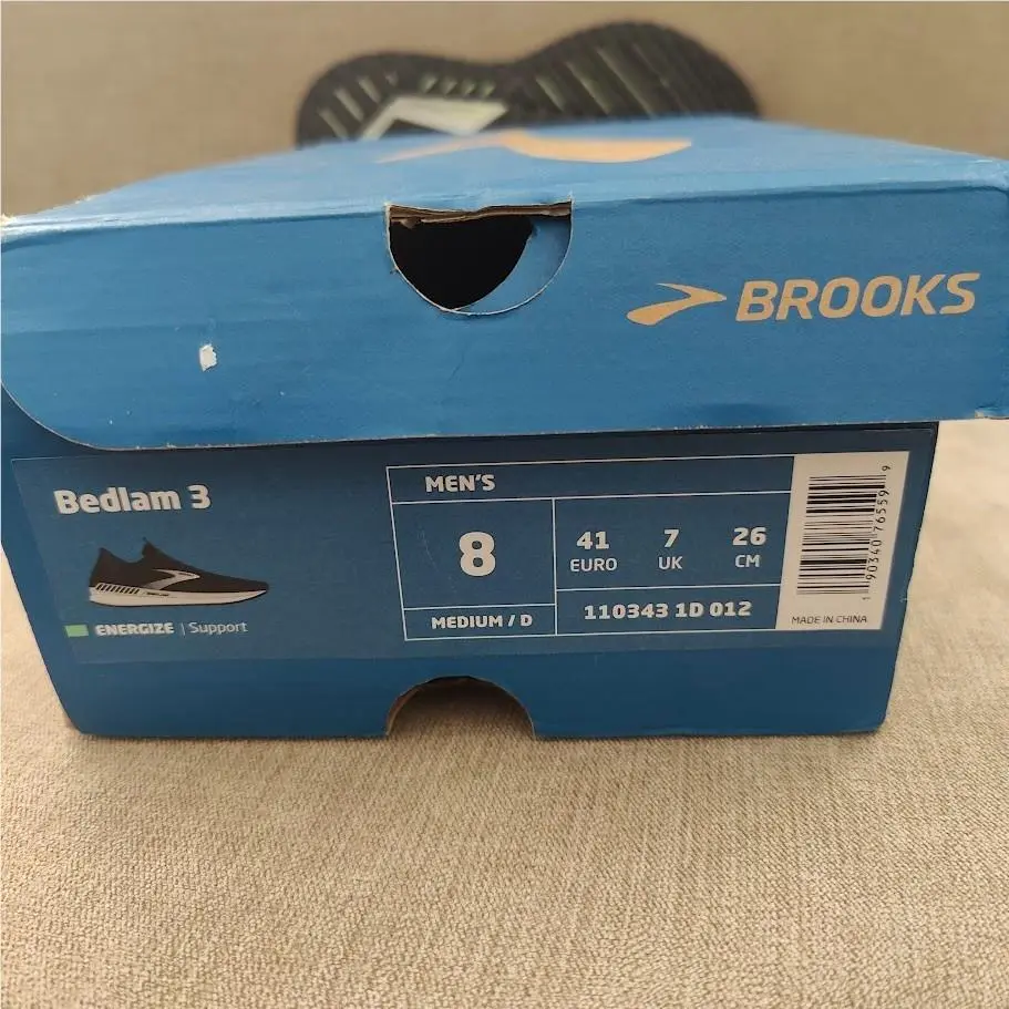 Brooks shoes - Bedlam 3 - Bedlam - 110343-012 - Black/White (UPC: 190340765599) 5