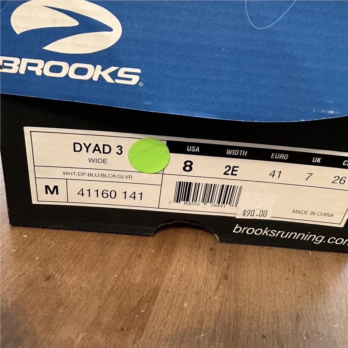 Brooks shoes - Brooks Dyad 3 - Dyad - 41160 141 - White 5
