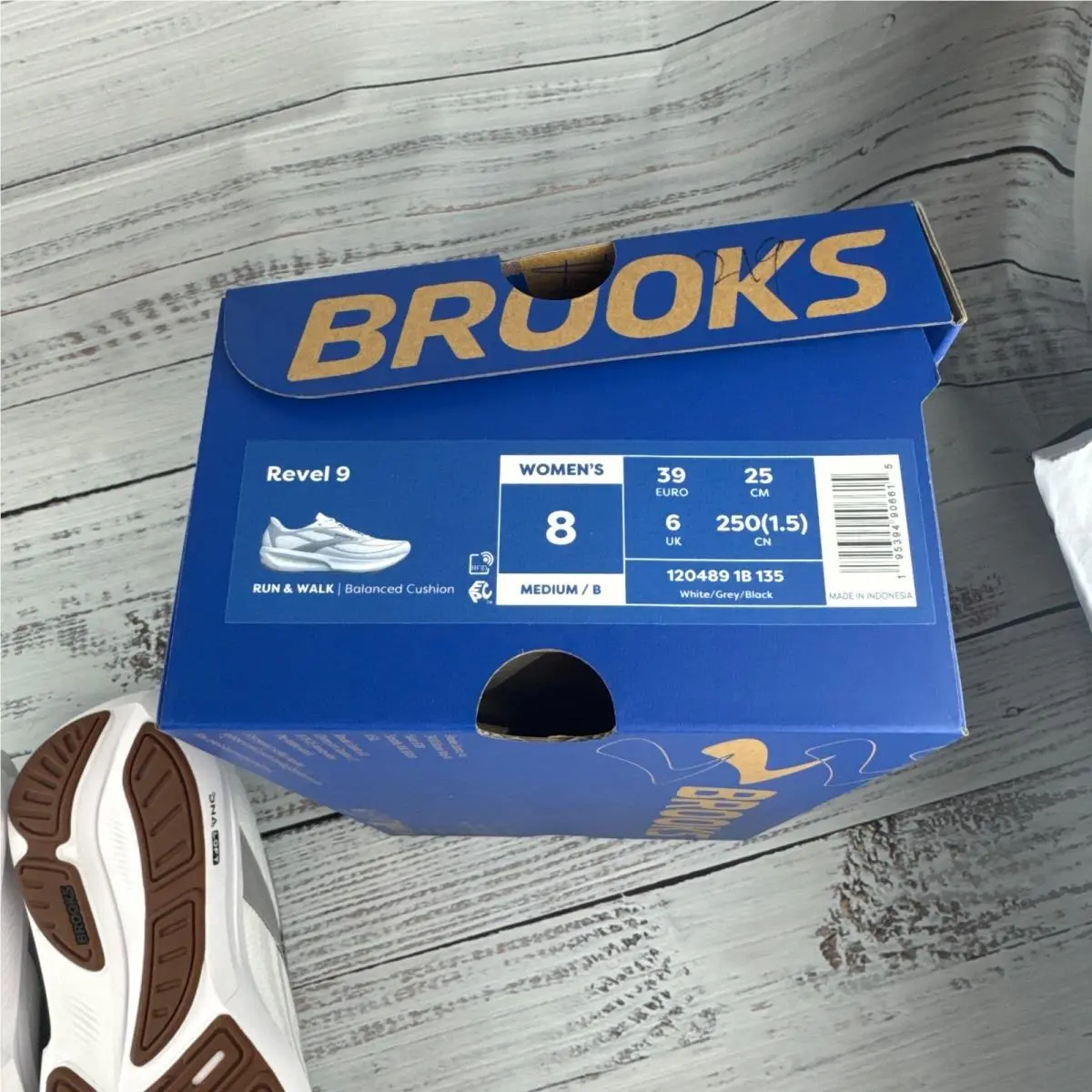 Brooks shoes - Brooks Revel - Revel - White (UPC: 195394906615) 7