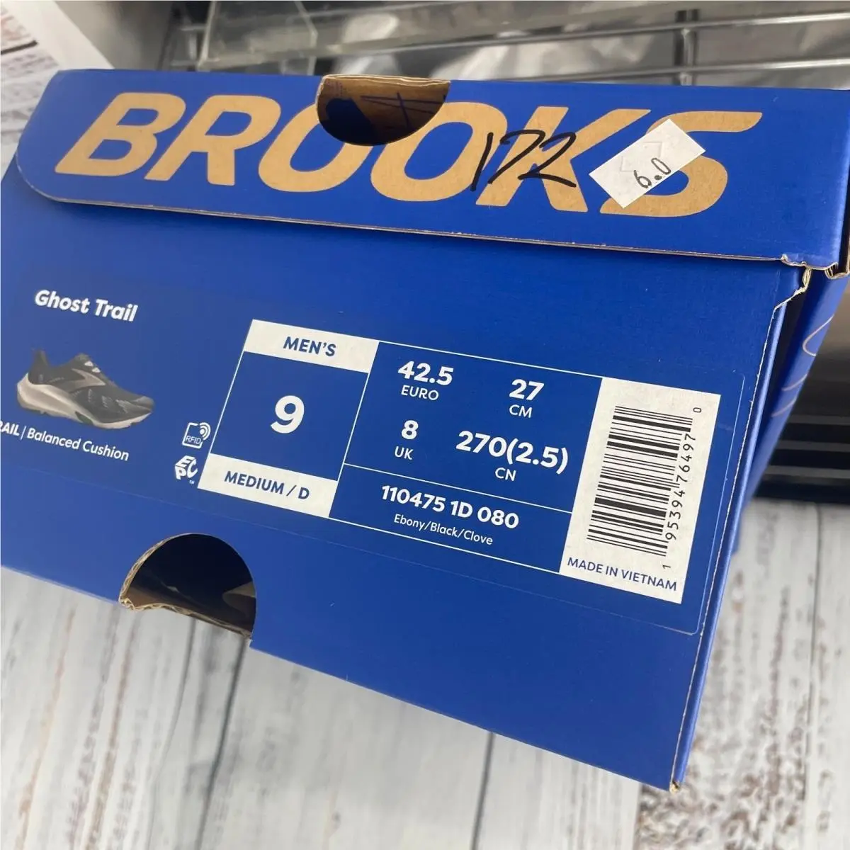 Brooks shoes - Brooks Ghost - Ghost - Black (UPC: 195394764970) 9