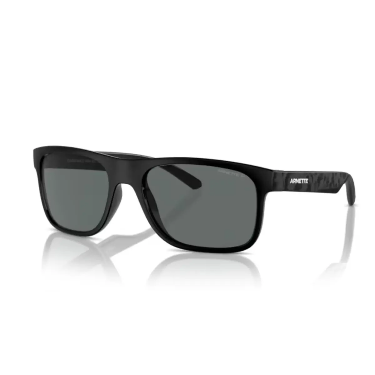 Arnette Khim AN4341 290081 56MM Recycled Black/polar Grey Polarized Square