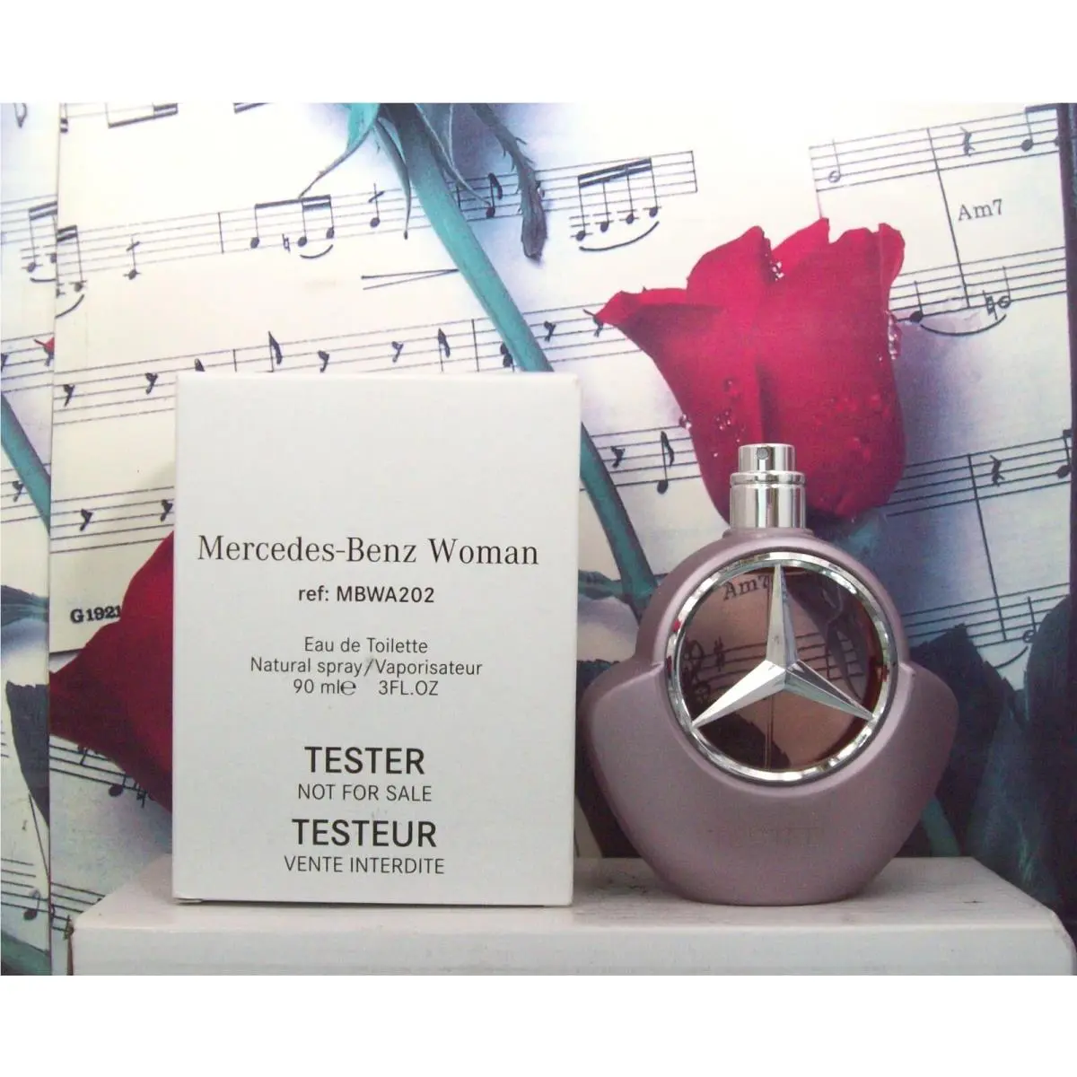 Mercedes Benz Woman 3.0 Oz. Edt Spray. Ntwb