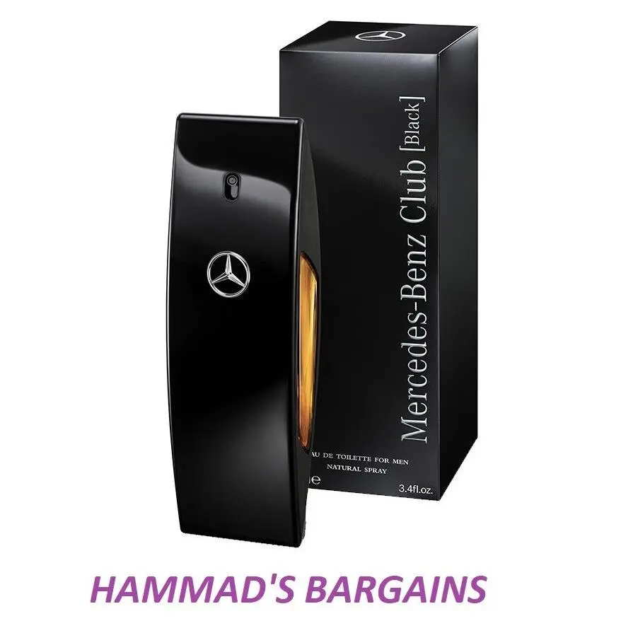 Mercedes-benz Club Black Edt 3.4 OZ / 100 ML For Men by Mercedes-Benz