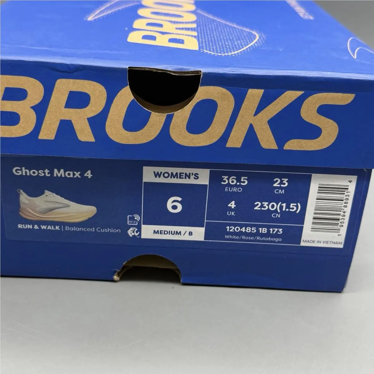 Brooks shoes - Ghost Max 4 - Ghost Max - 1204861B173 - Multicolor (UPC: 0195394889314) 12