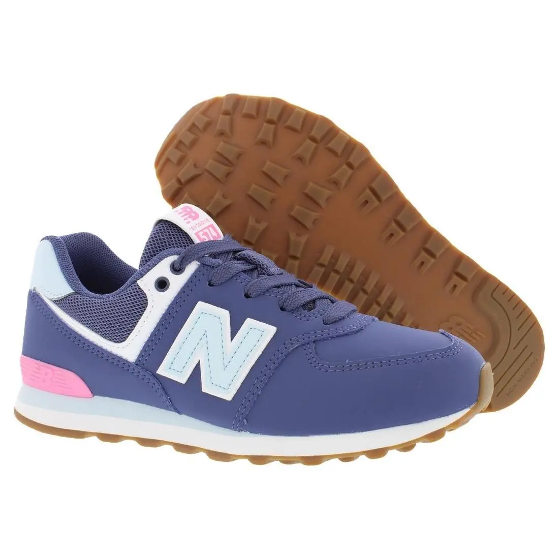 New Balance 574 Leather GS Girls Shoes