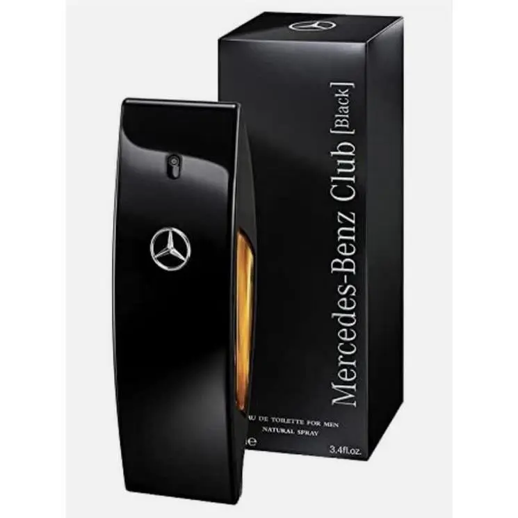 Mercedes Benz Club Black For Men 3.3 oz 100 ml Eau de Toilette Spray by Mercedes-Benz