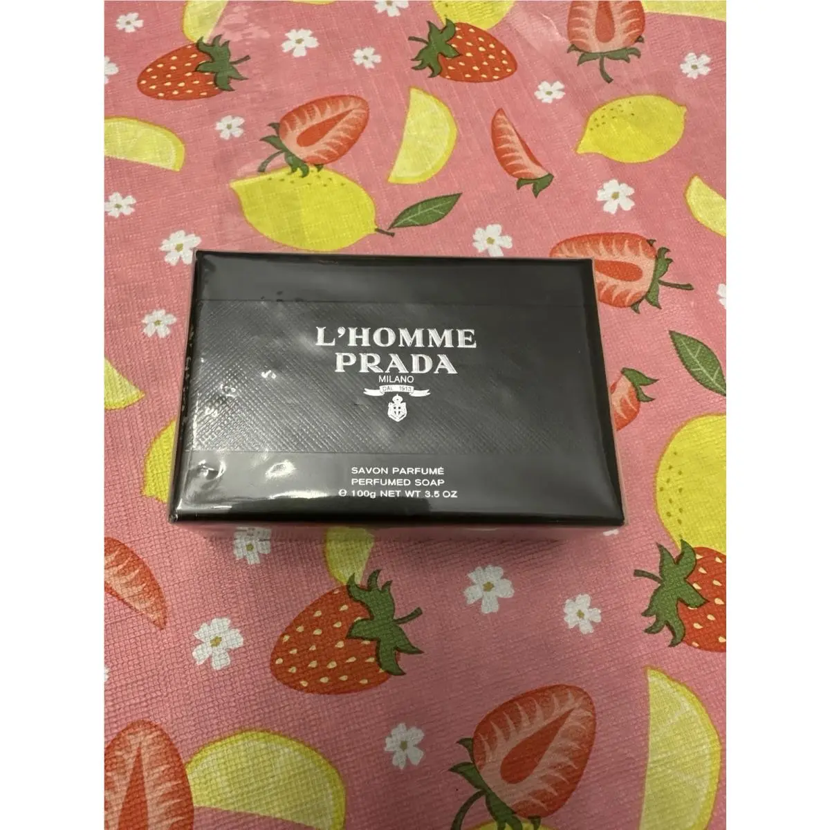 L`homme Prada Soap 3.5 oz Rare