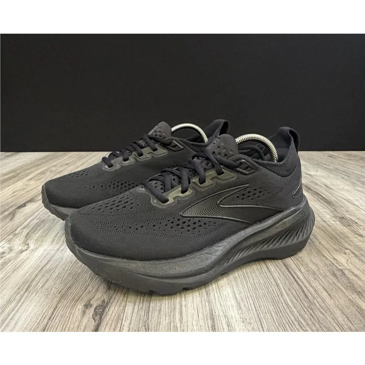 Brooks Glycerin 23 Black Ebony Women Running Shoes Size 6.5 120465-1B-020