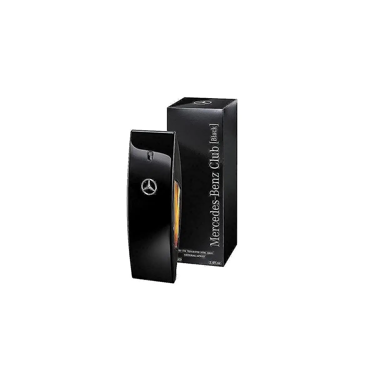 Mercedes Benz Club Black 100 Ml Edt Spray 3.4 Fl Oz Pack of 1 Clean