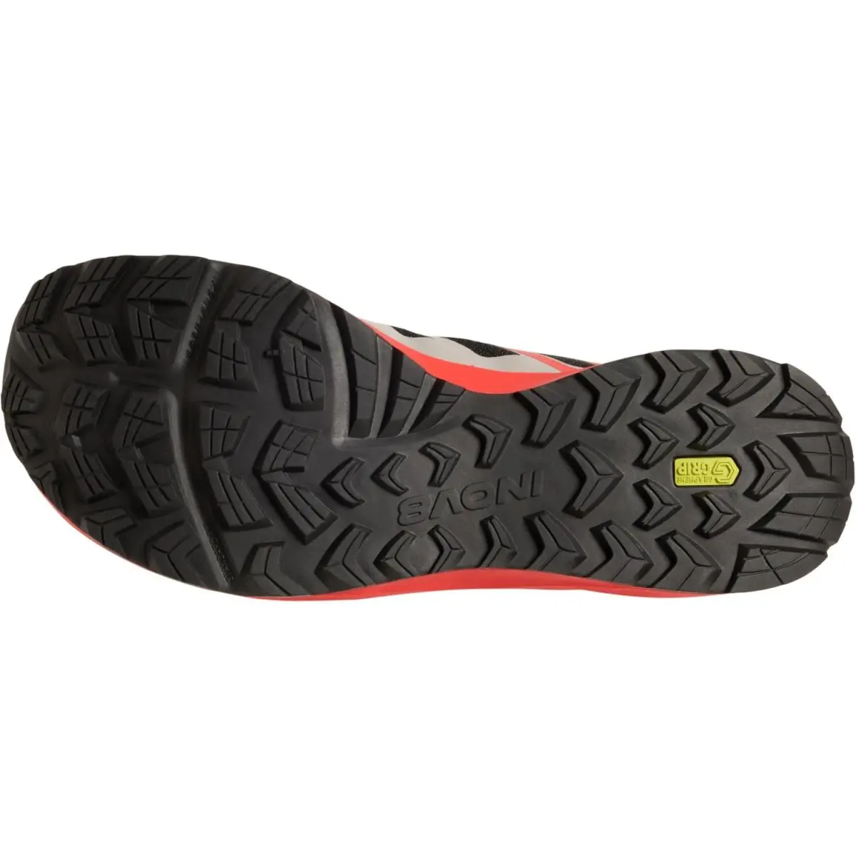 inov-8 shoes - Black Light Grey Red 4