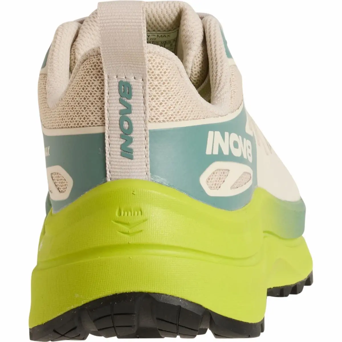 inov-8 shoes - Ivory Storm Blue Lime 1