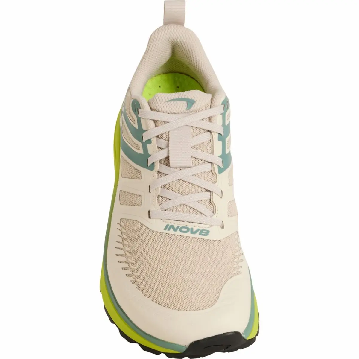 inov-8 shoes - Ivory Storm Blue Lime 4