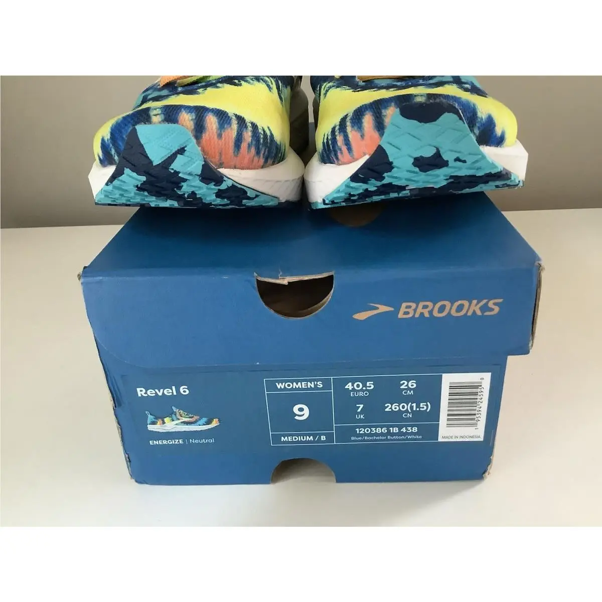 Brooks shoes - Brooks Revel - Revel - Multicolor 3