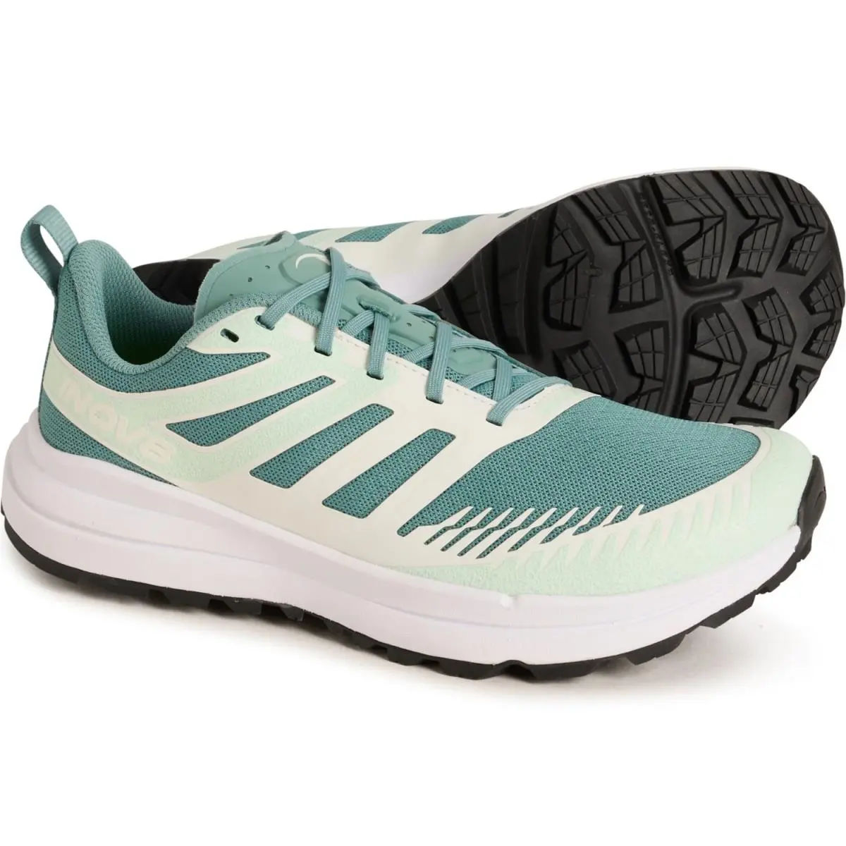 inov-8 shoes - Teal White 5