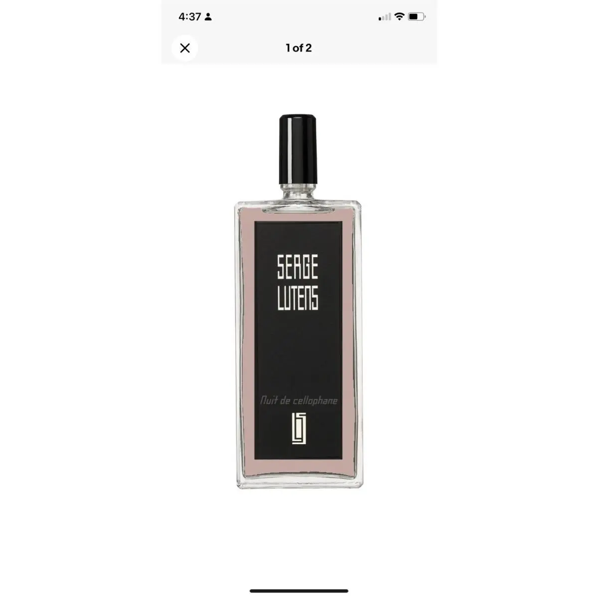 Nuit DE Cellophane Serge LUTENS-UNISEX-EDP-SPR-1.6 OZ-50 Ml-authentic-tst-france by Serge Lutens