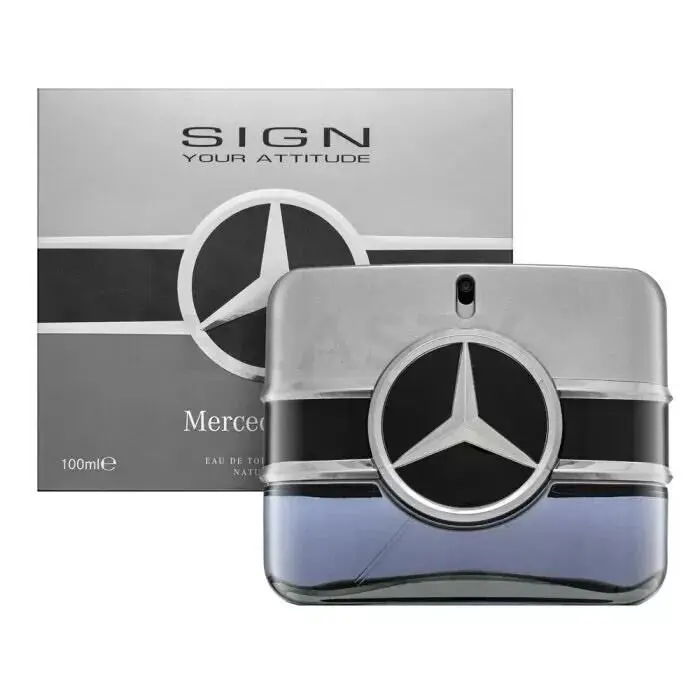Mercedes Benz Sign Your Attitude by Mercedes Benz Edt Spray 3.4 oz-100 ml New by Mercedes-Benz