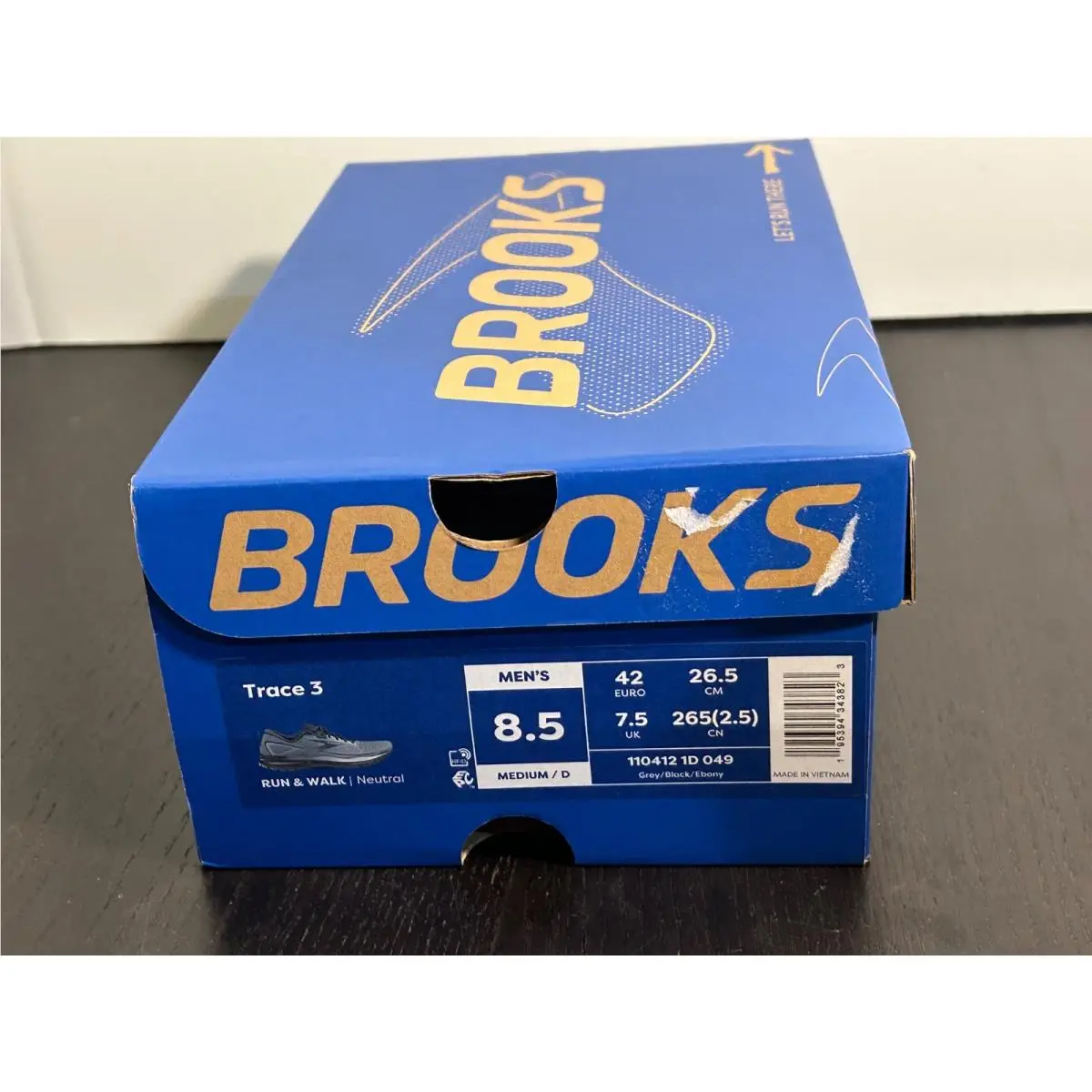 Brooks shoes - Brooks Trace 3 - Trace - Grey, Black 14