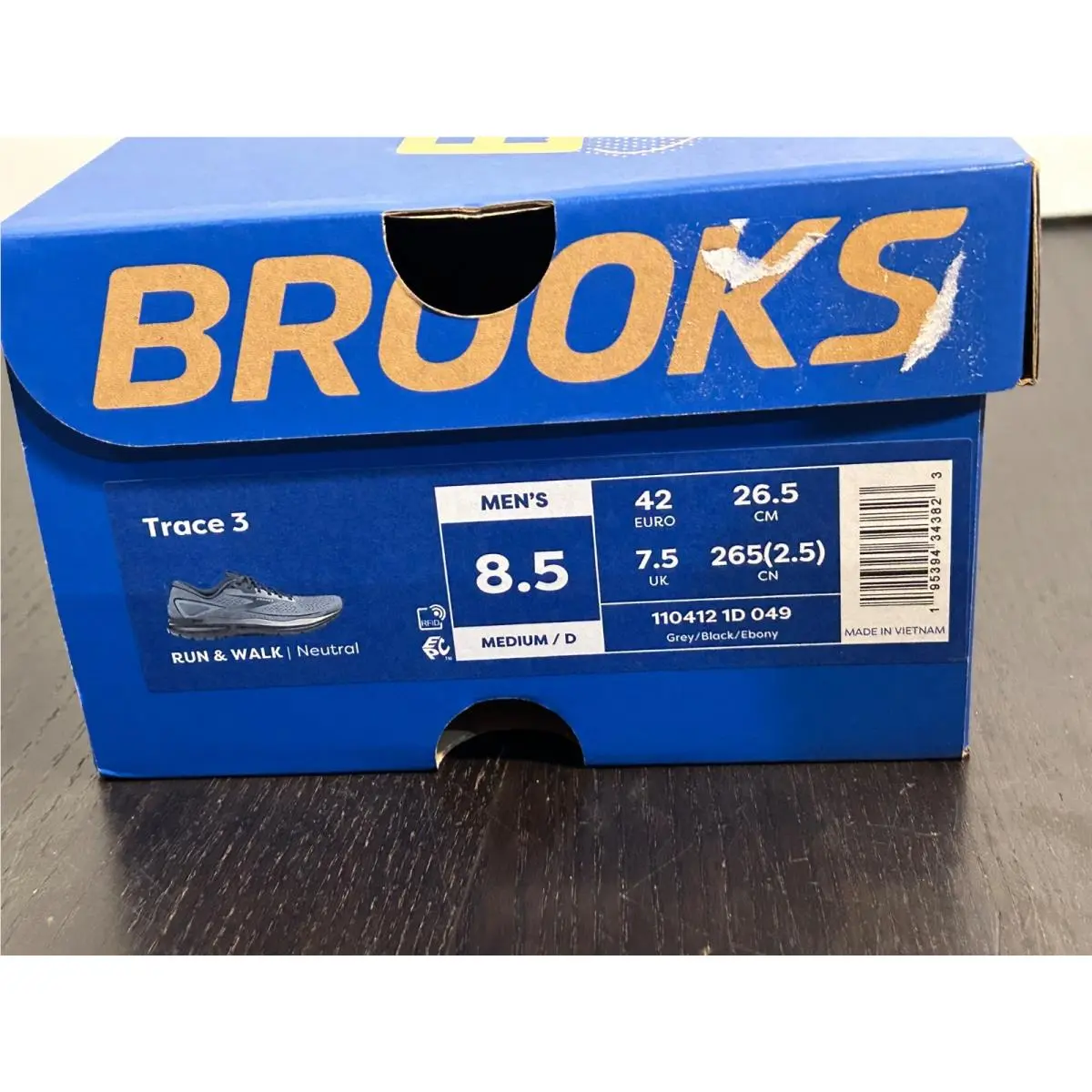 Brooks shoes - Brooks Trace 3 - Trace - Grey, Black 15