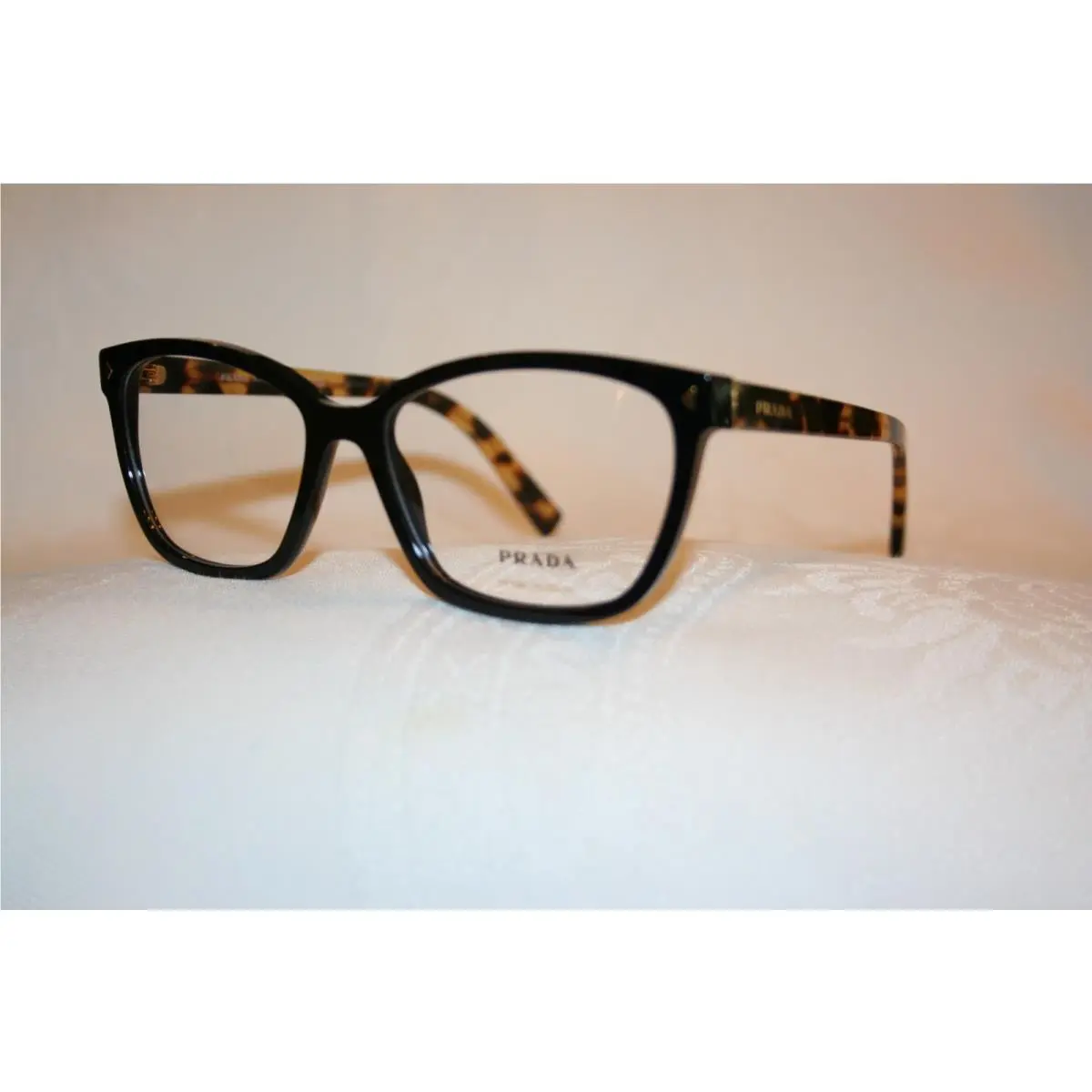 Prada Eyeglasses Vpr 15Z Black 389-101 55-16-145