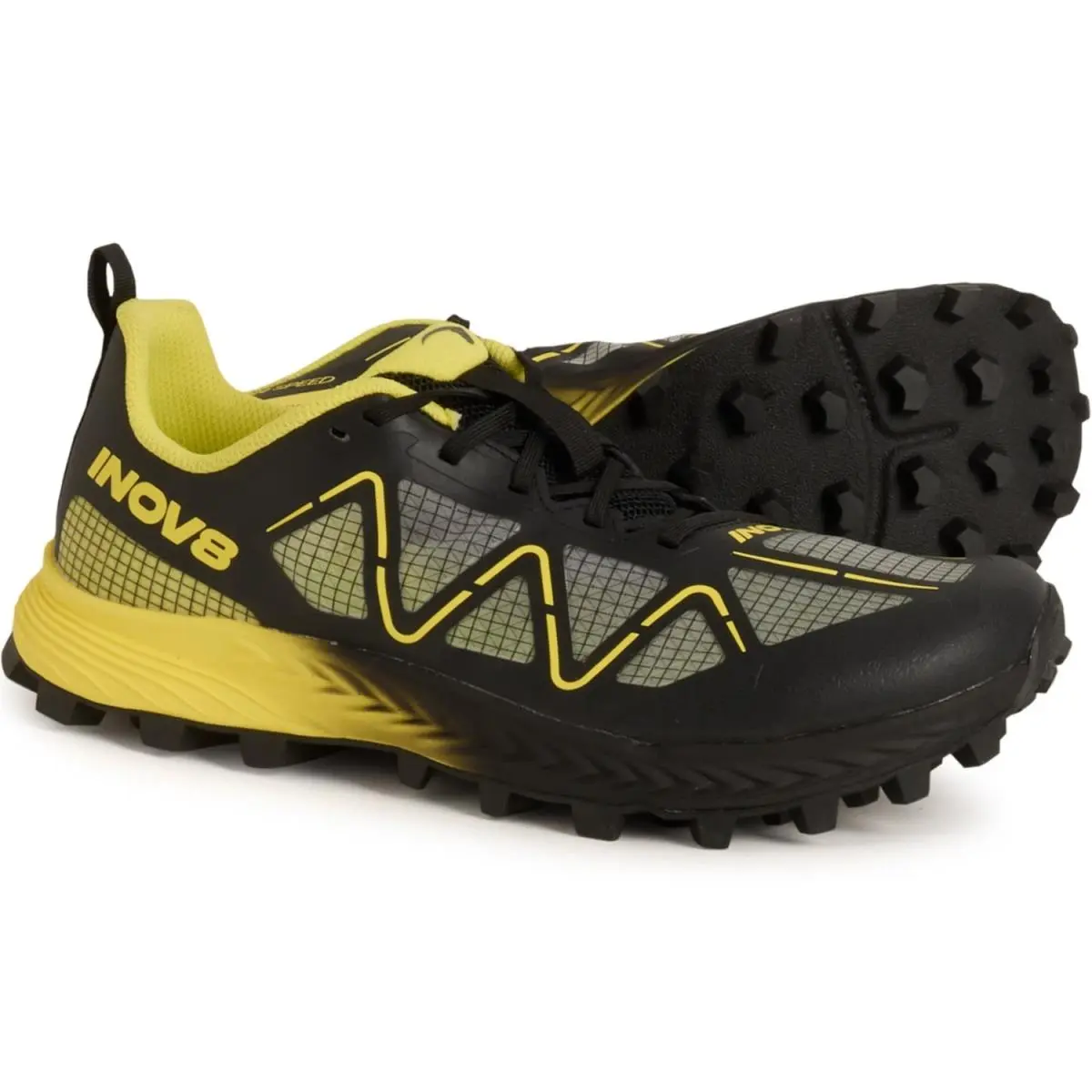Inov-8 Mudtalon Speed Trail Running Shoes Mens Powerflow Mud Studs