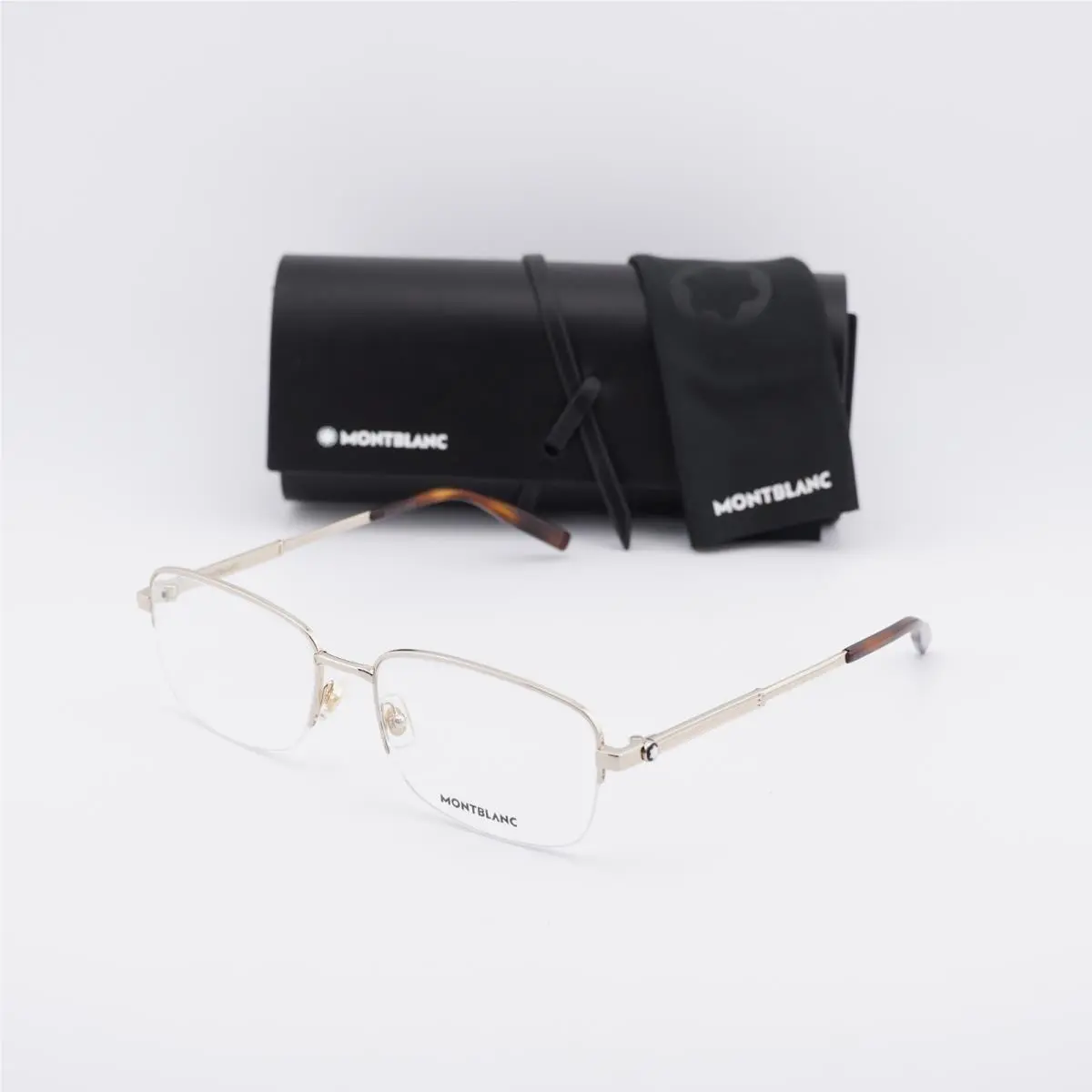 Montblanc MB0028O 005 Gold 58mm Eyeglasses