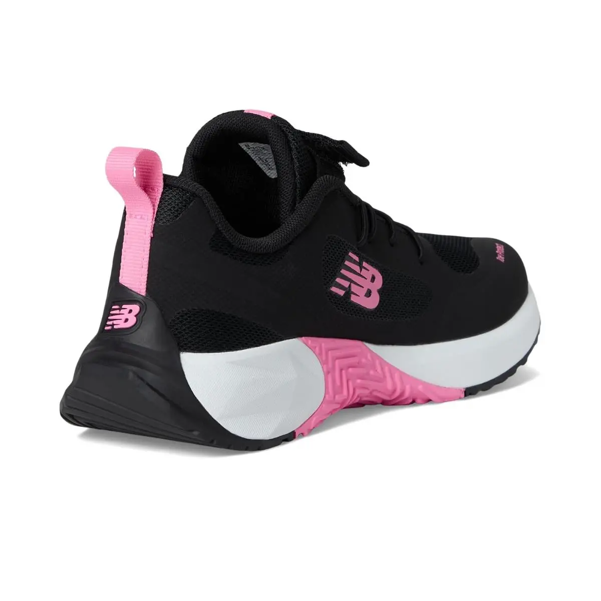 New Balance shoes - Black/Signal Pink/White 3