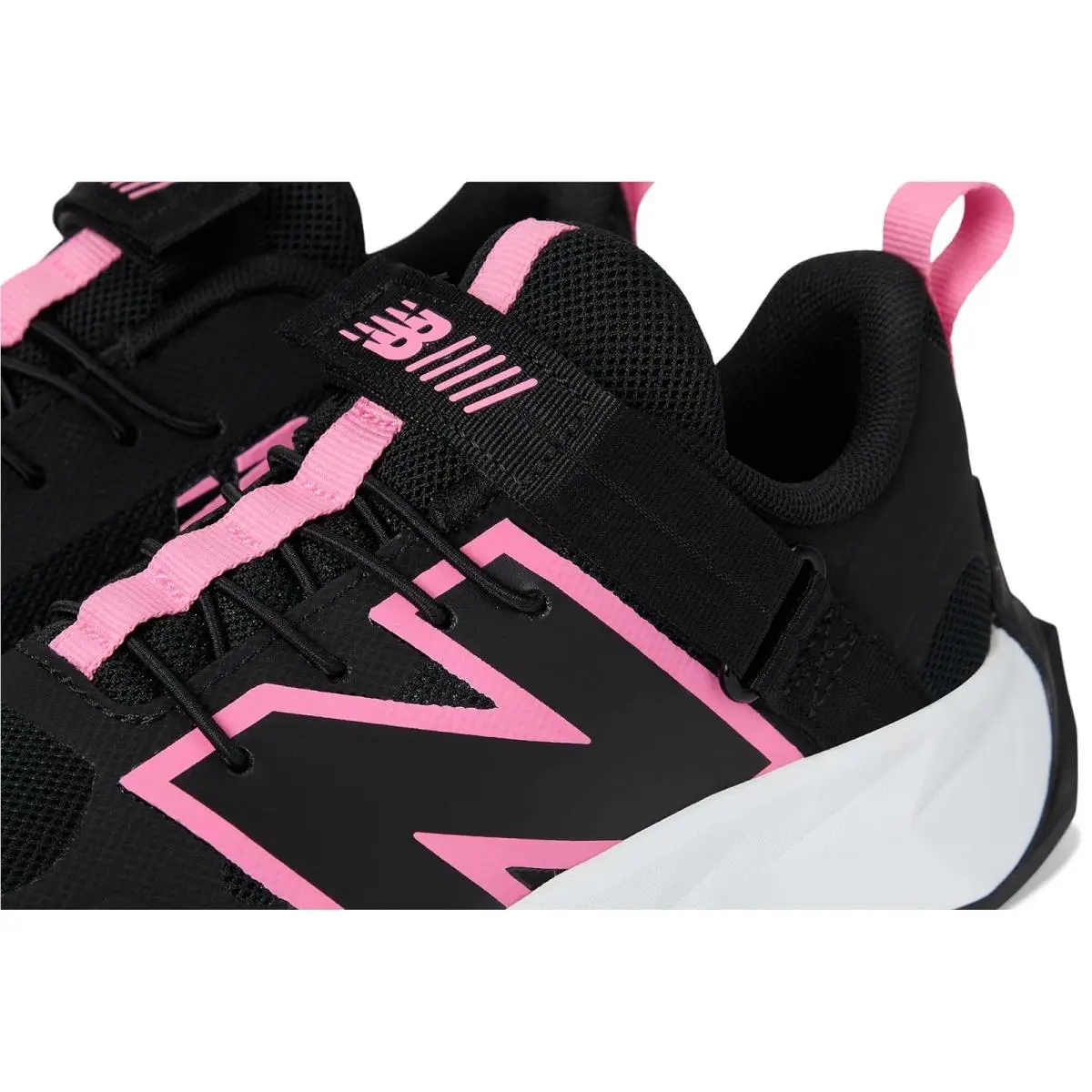 New Balance shoes - Black/Signal Pink/White 11