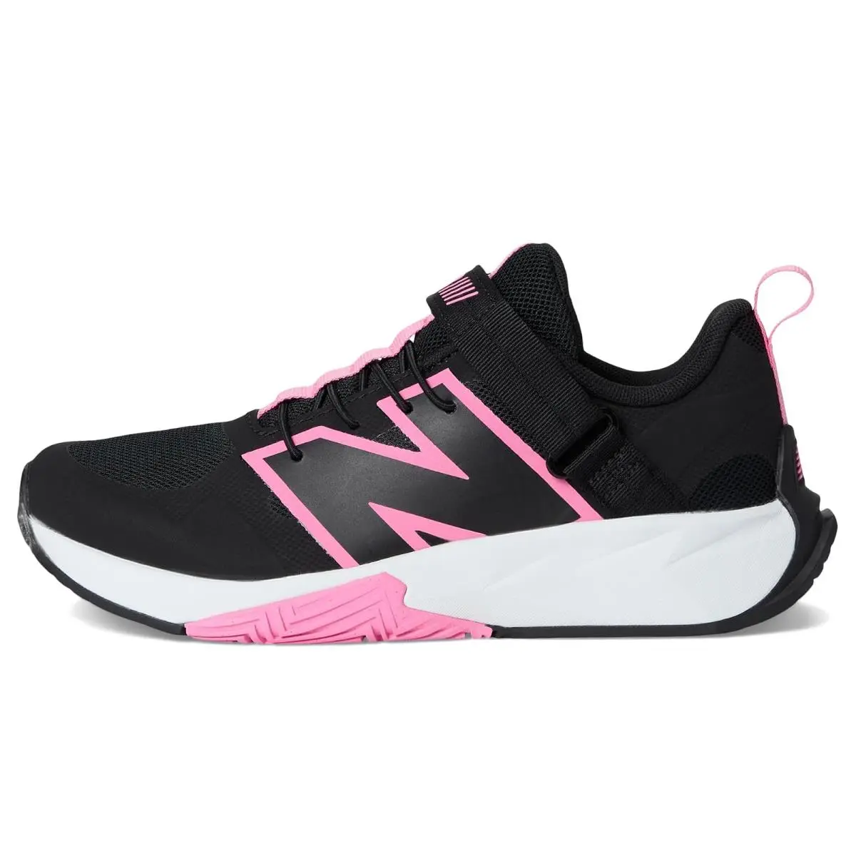 New Balance shoes - Black/Signal Pink/White 9