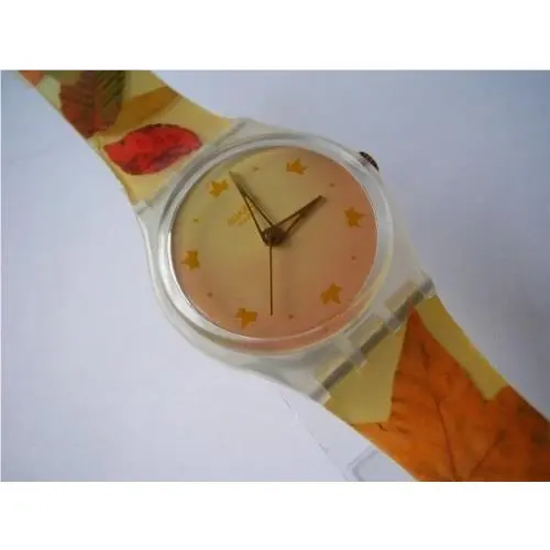 Fall IN Leaves Stunning Colorful Autumn Colors Swatch Nib-rare