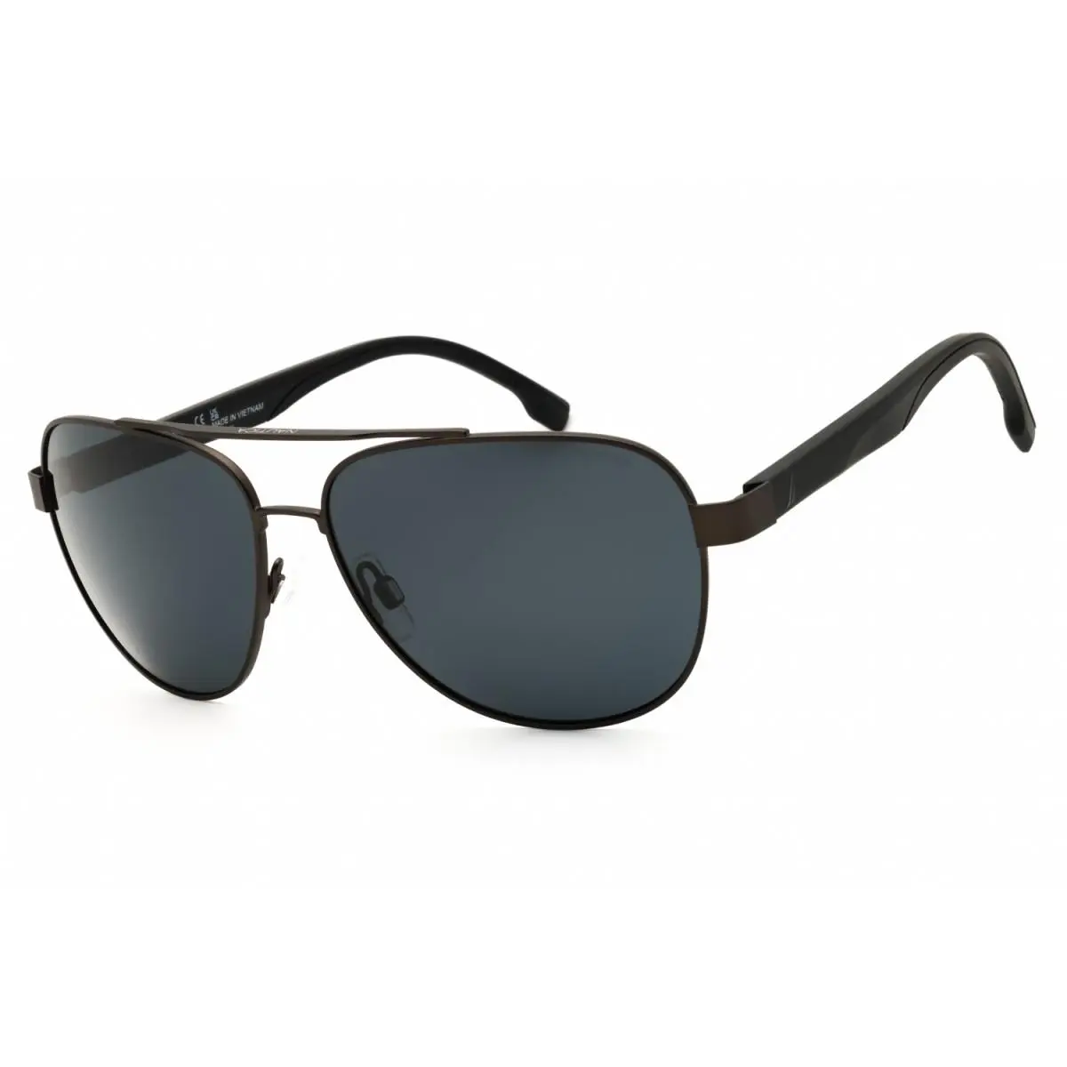 N107SP 030 Matte Gunmetal/dark Grey 60-14-140 Sunglasses by Nautica