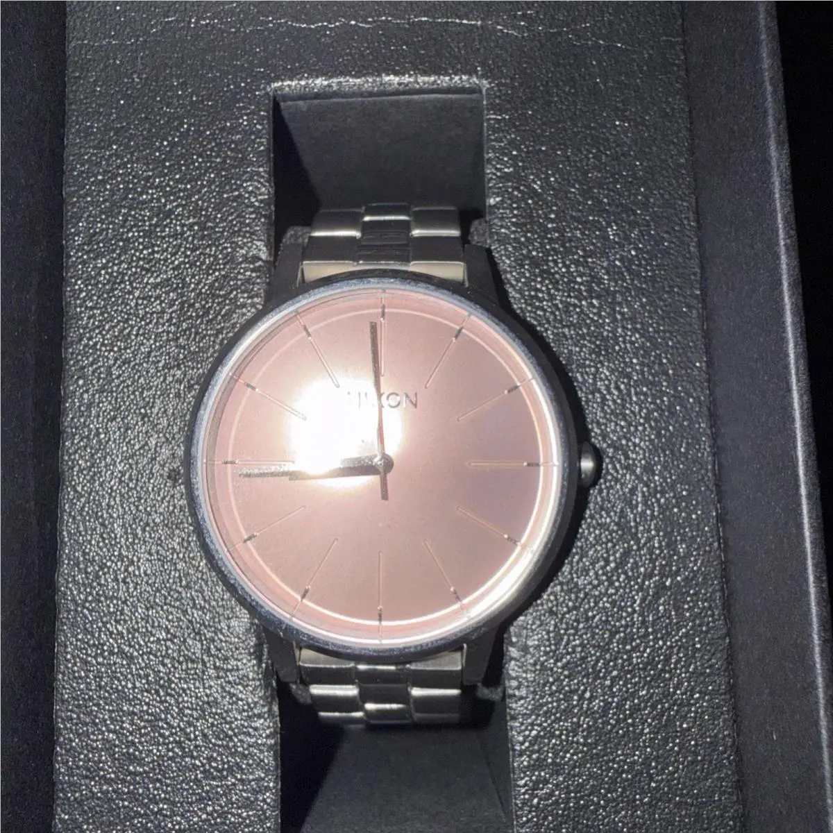 Kensington Watch Silver / Pale Lavender Stainless Steel A099-2878 by Nixon