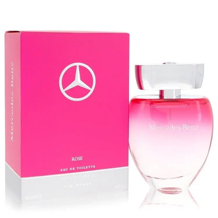 Mercedes Benz Rose by Mercedes Benz Eau De Toilette Spray 3 oz For Women by Mercedes-Benz