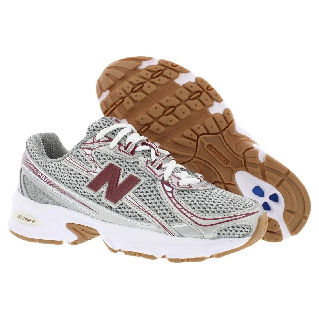 New Balance shoes - GR740MS - GR740MS - Grey/Red, Main: Grey 3