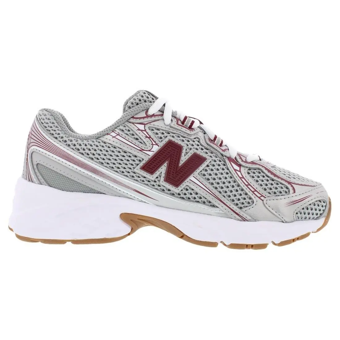 New Balance shoes - GR740MS - GR740MS - Grey/Red, Main: Grey 5