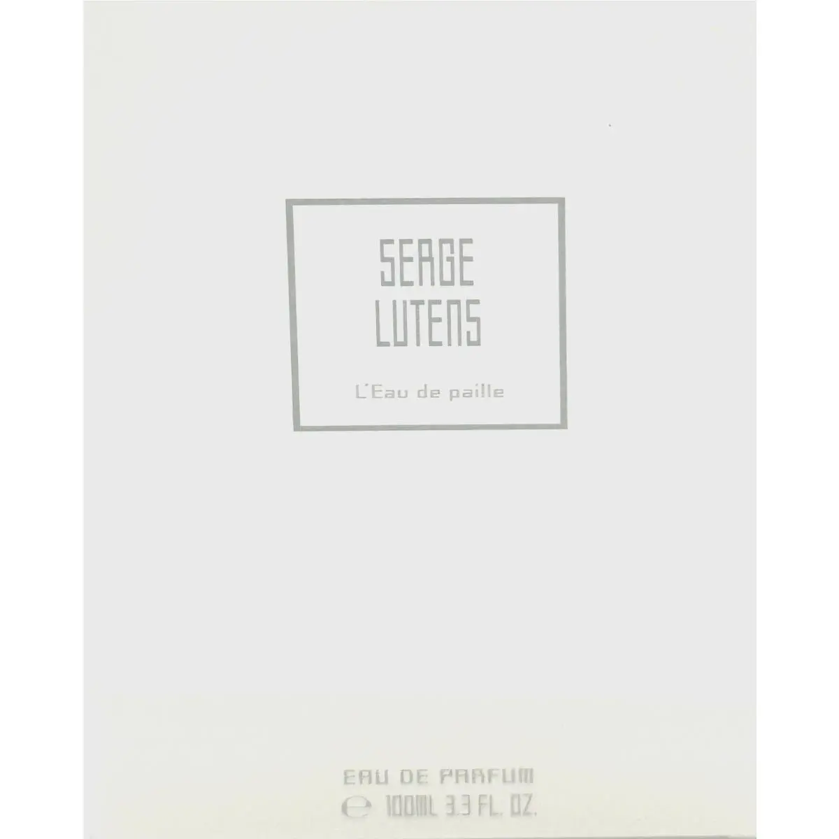 L`eau DE Paille Eau DE Parfum Spray For Women 3.3 Oz / 100 ml by Serge Lutens