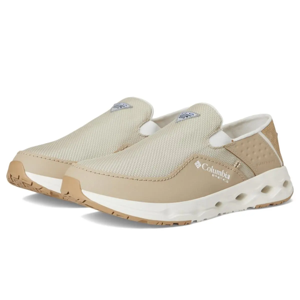 Columbia Bahama X Sneakers Men`s 12 D Fossil Beach Slip-on Fishing Shoes LIQ1024