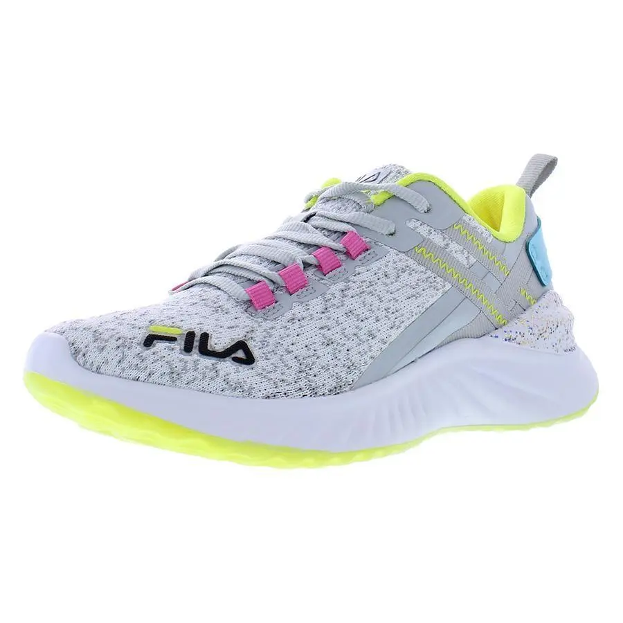 Fila shoes - Grey/Yellow/Pink, Main: Grey 8
